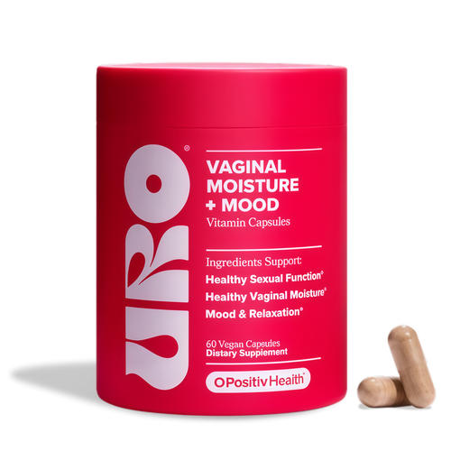URO Vaginal Moisture & Mood with KSM-66 Ashwagandha – 30-Day Supply Supports Vaginal Moisture, Mood & Relaxation with Gingko Biloba, Mucuna Pruriens & GABA